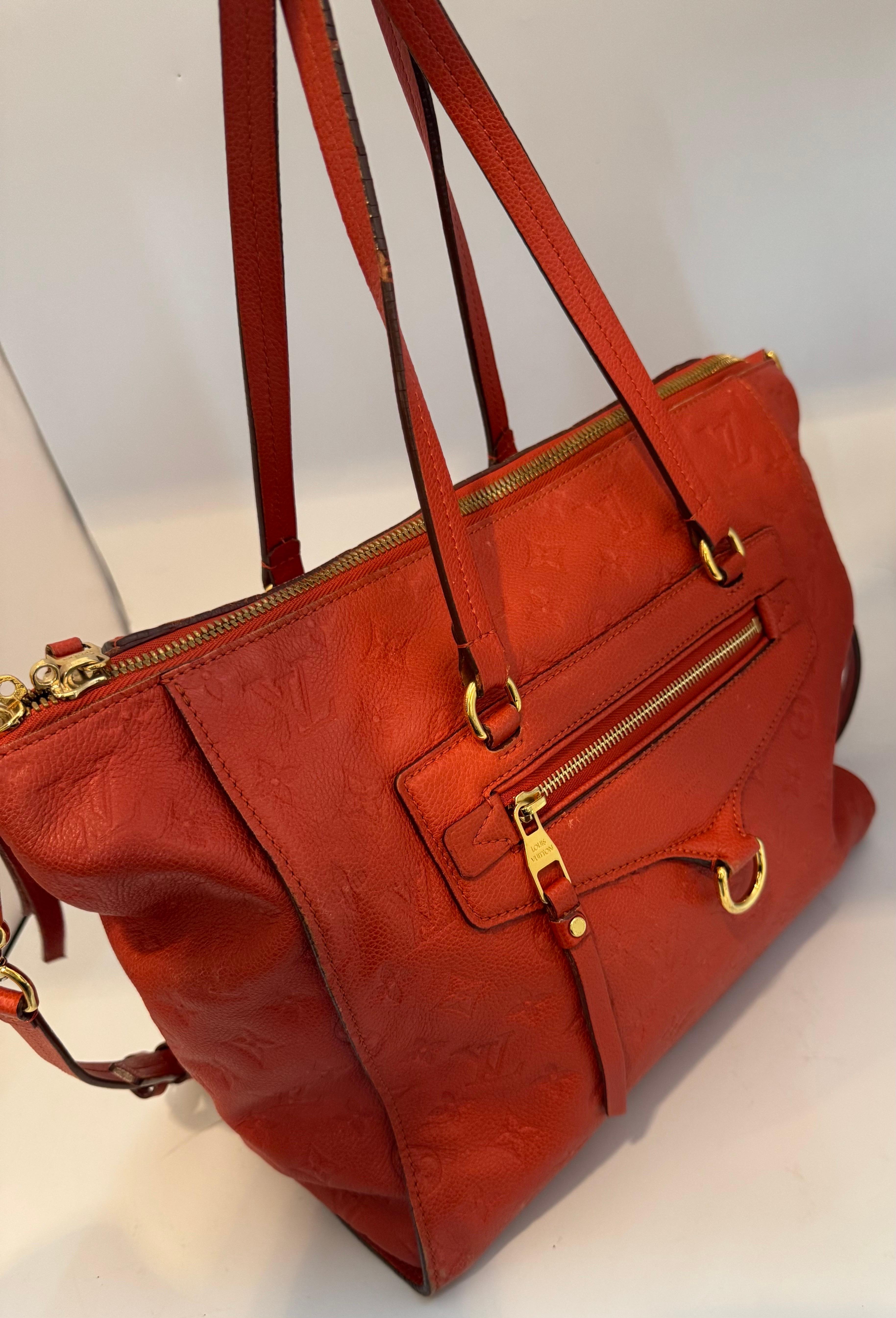 Louis Vuitton Coral Empreinte Leather Lumineuse PM , Monogram with Box and Bag Pour femmes en vente