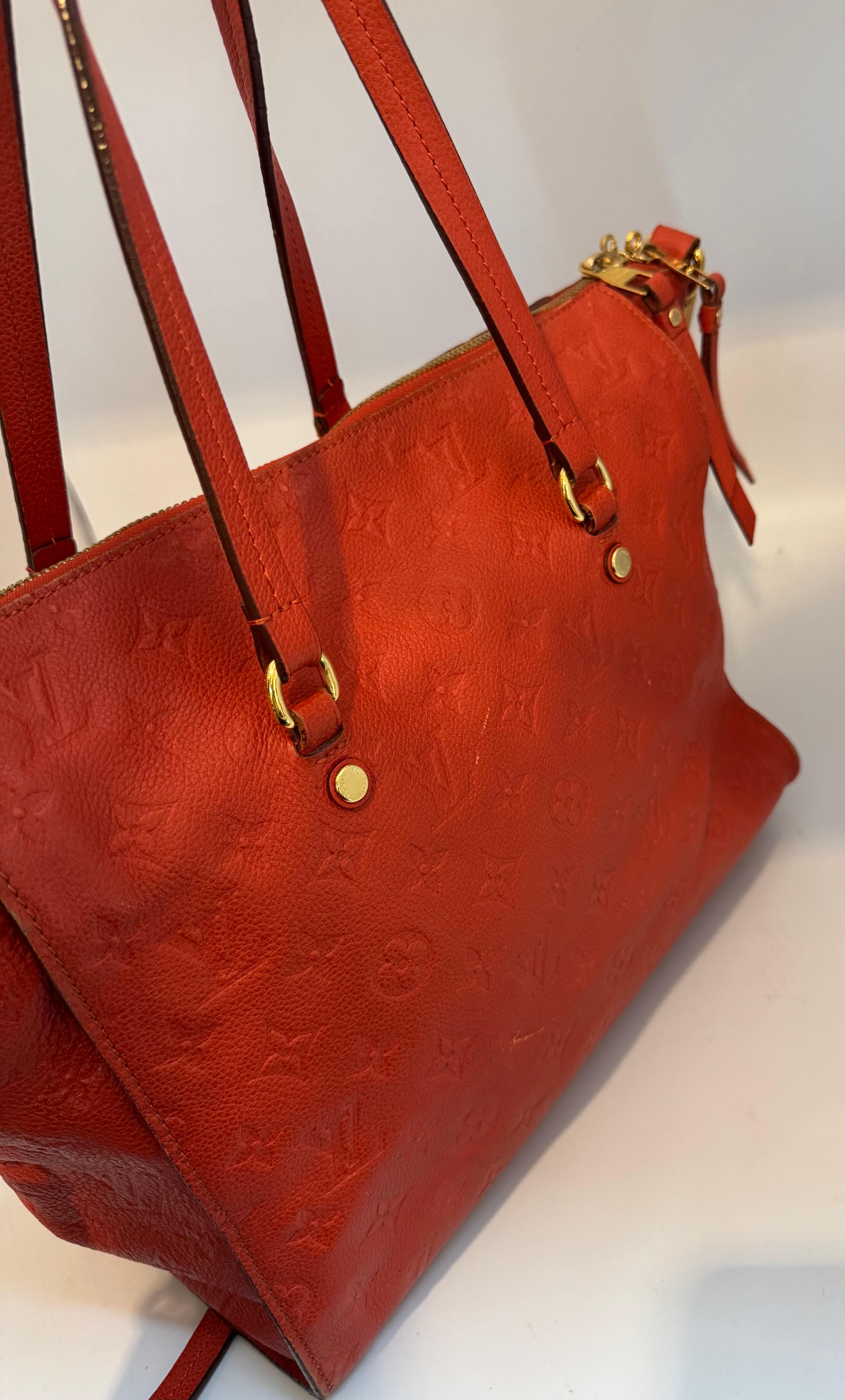Louis Vuitton Coral Empreinte Leather Lumineuse PM , Monogram with Box and Bag en vente 1