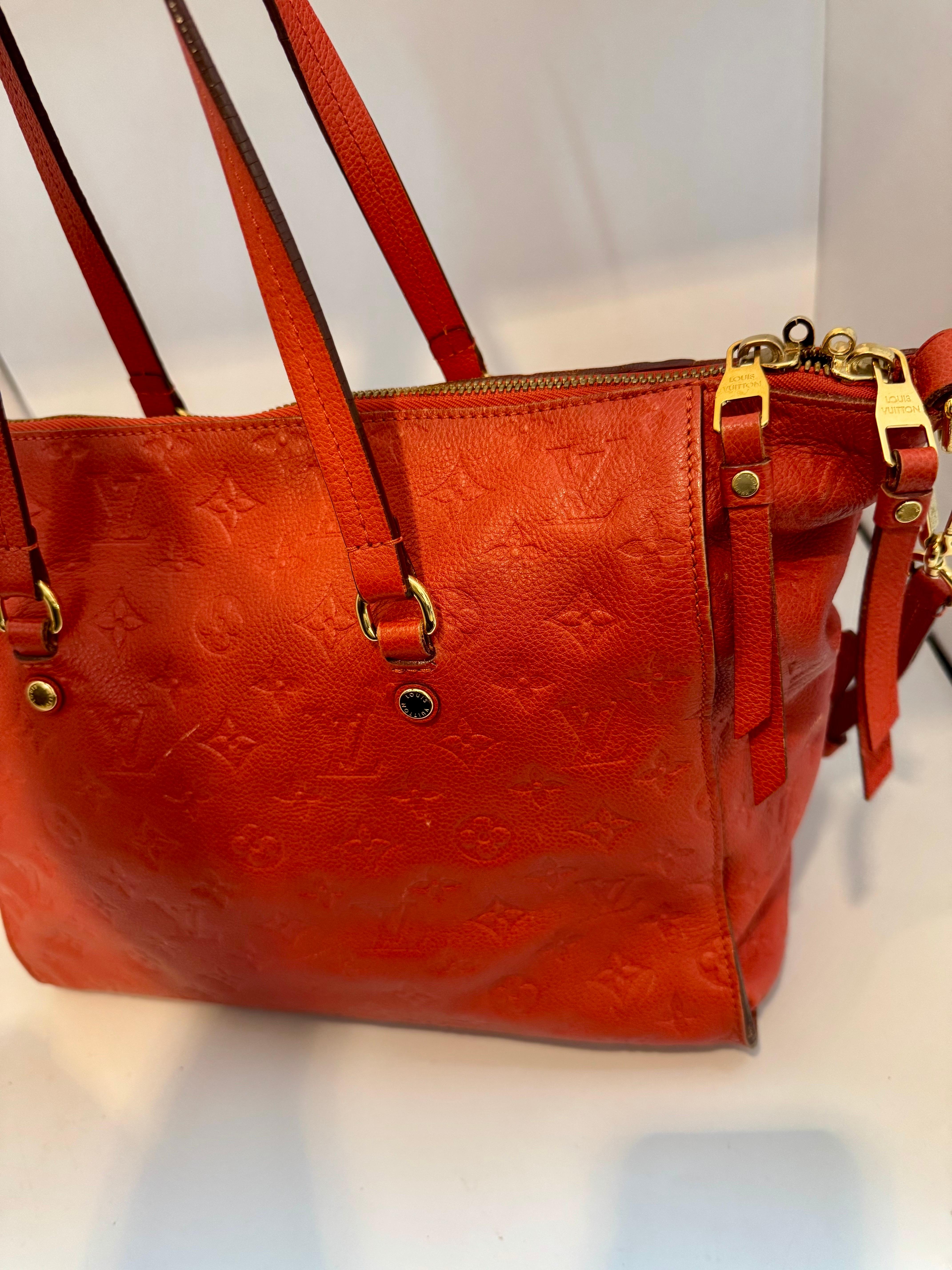 Louis Vuitton Coral Empreinte Leather Lumineuse PM , Monogram with Box and Bag en vente 2