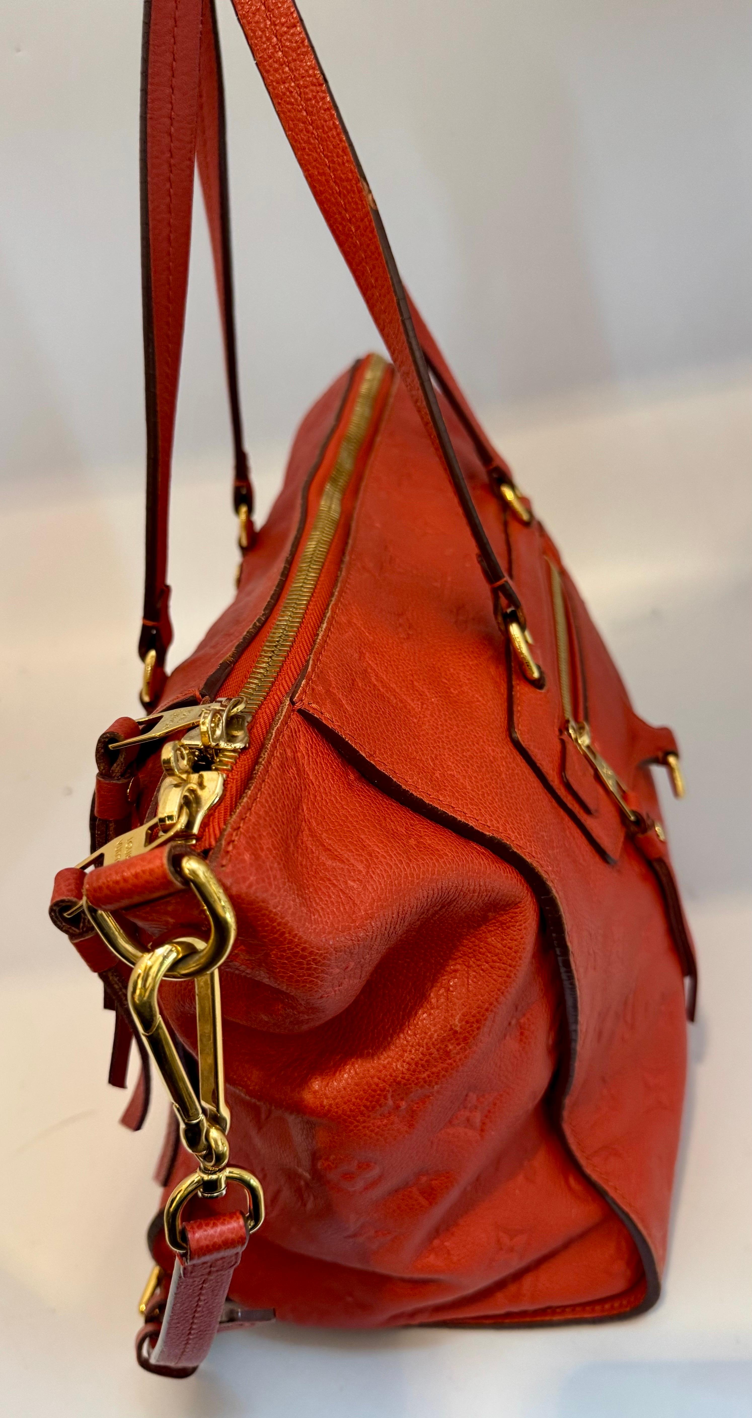 Louis Vuitton Coral Empreinte Leather Lumineuse PM , Monogram with Box and Bag en vente 4