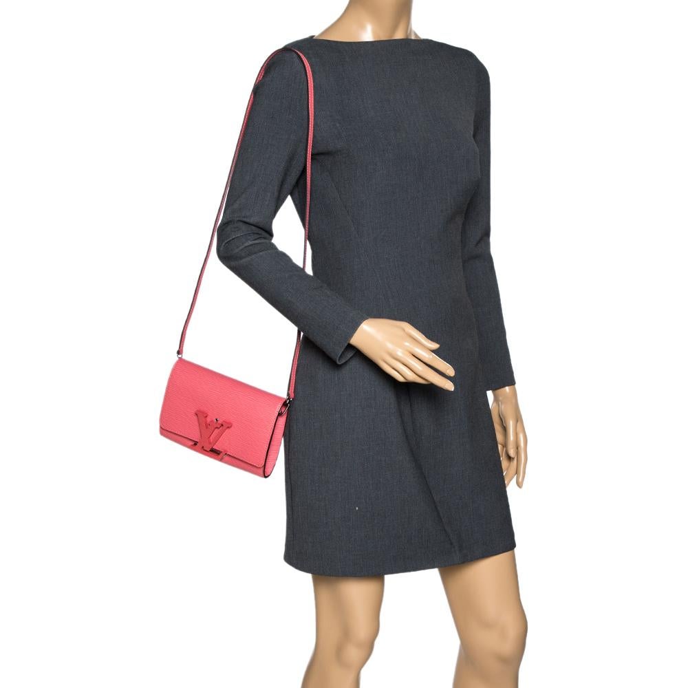 Louis Vuitton Koralle Epi Leder Louise PM Tasche (Pink)