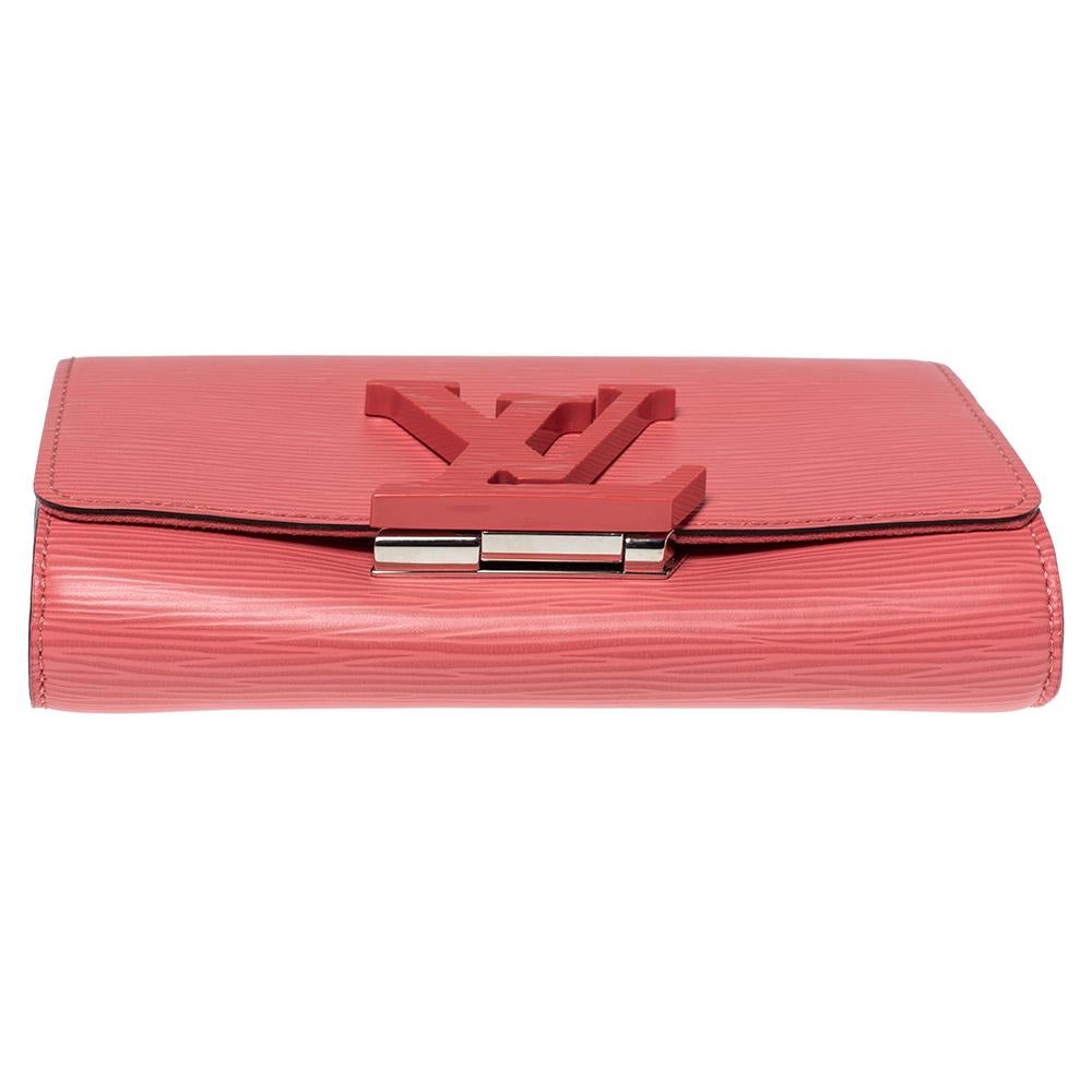 Pink Louis Vuitton Coral Epi Leather Louise PM Bag