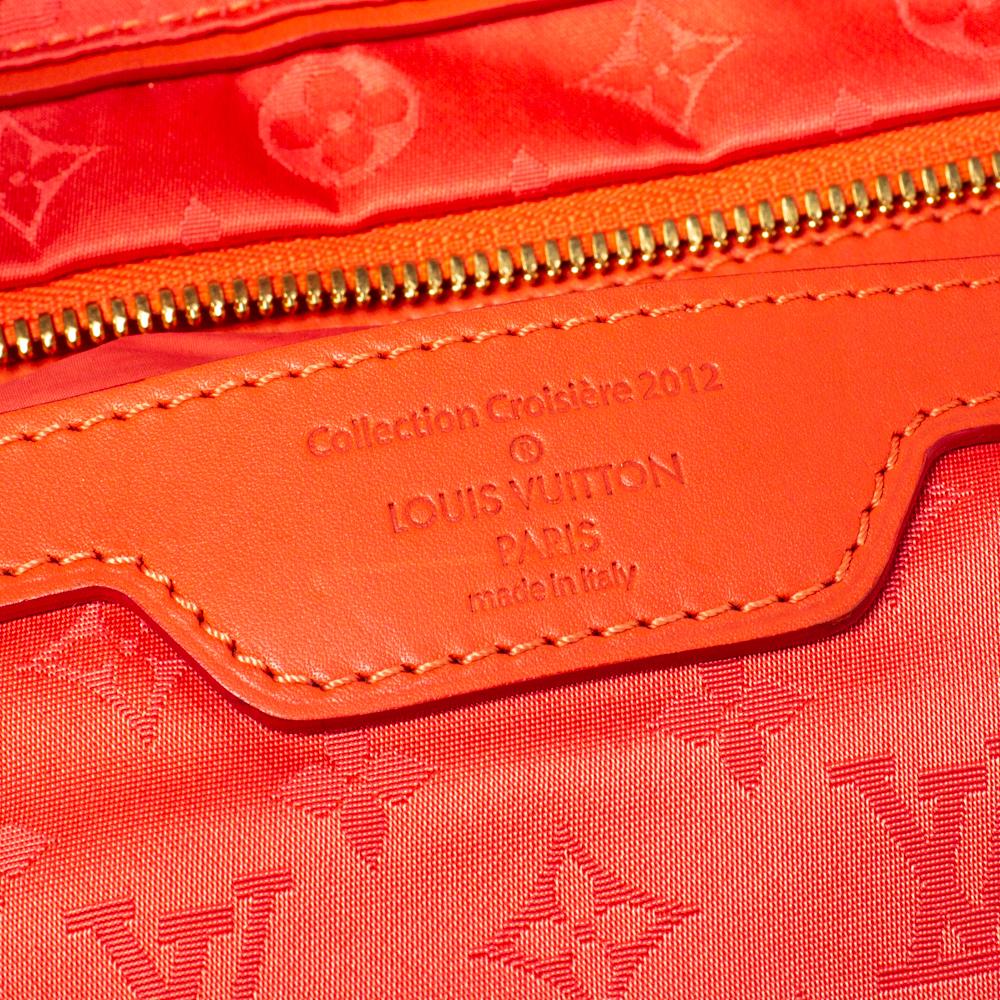 Louis Vuitton Coral Monogram Nylon Nouvelle Vague Beach Bag 5