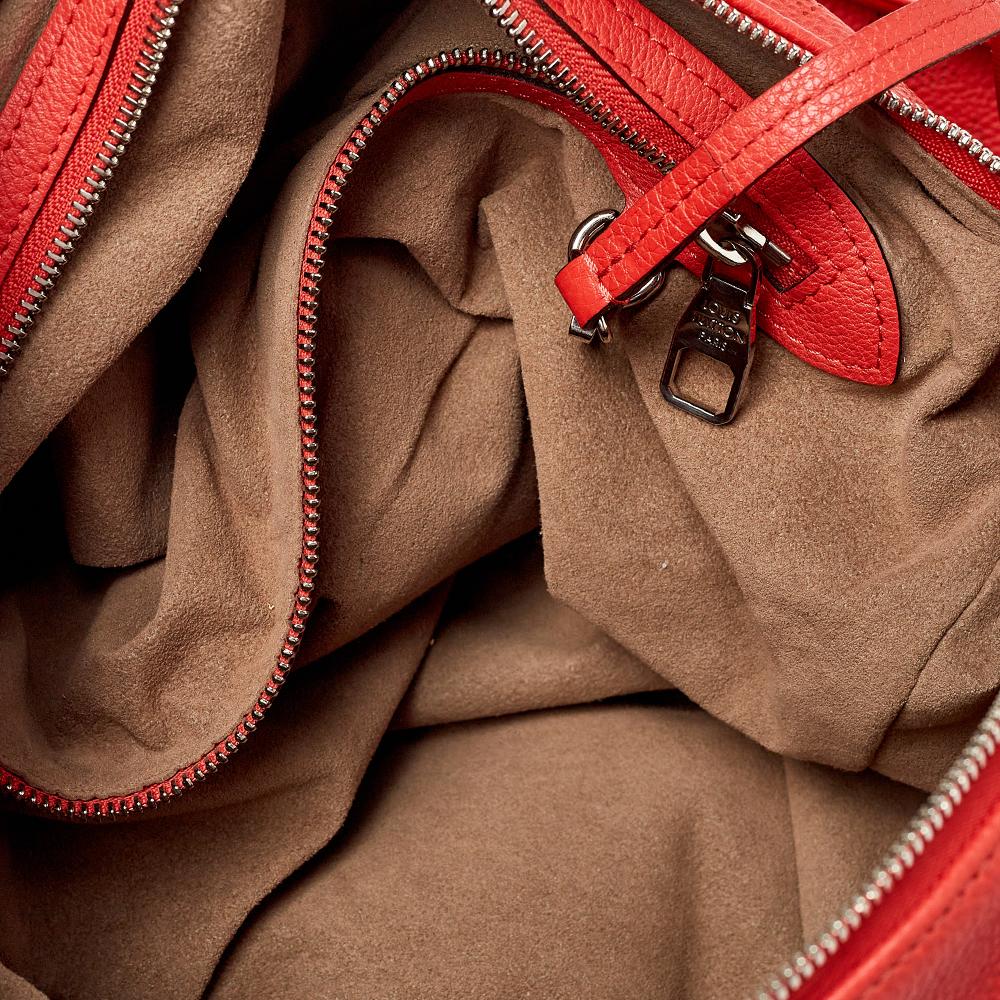 Louis Vuitton Corall Monogram Mahina Leather Selene MM Bag 1