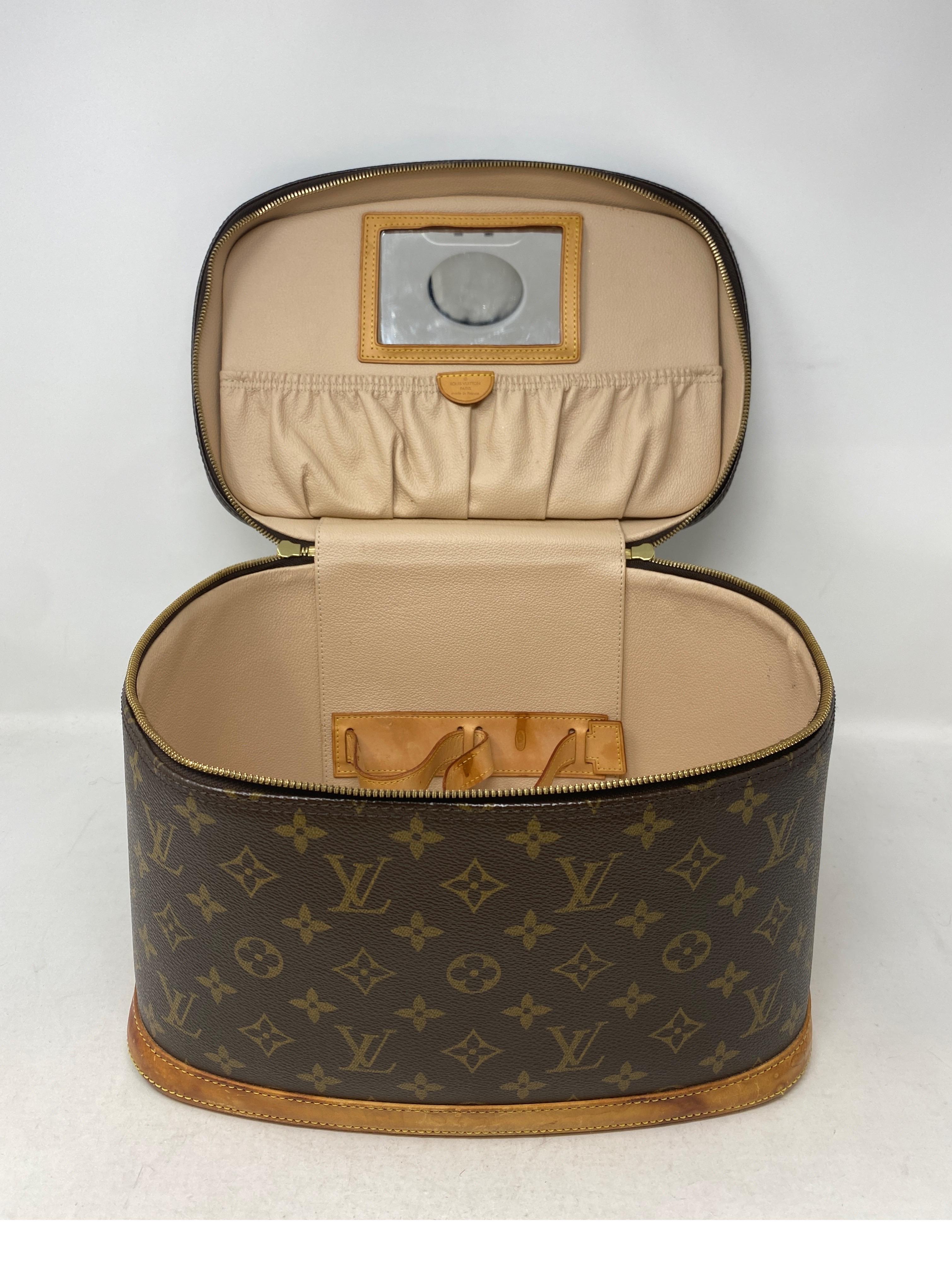 Black Louis Vuitton Cosmetic Bag 