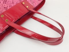 Louis Vuitton Cosmic Blossom Pm 230347 Pink Vinyl Tote
