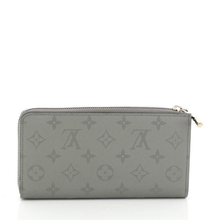 Louis Vuitton Cosmos Wallet Limited Edition Titanium Monogram Canvas Long For Sale at 1stdibs