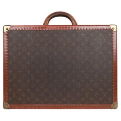 LOUIS VUITTON Cotteville Monogram Hard Case Trunk Brown