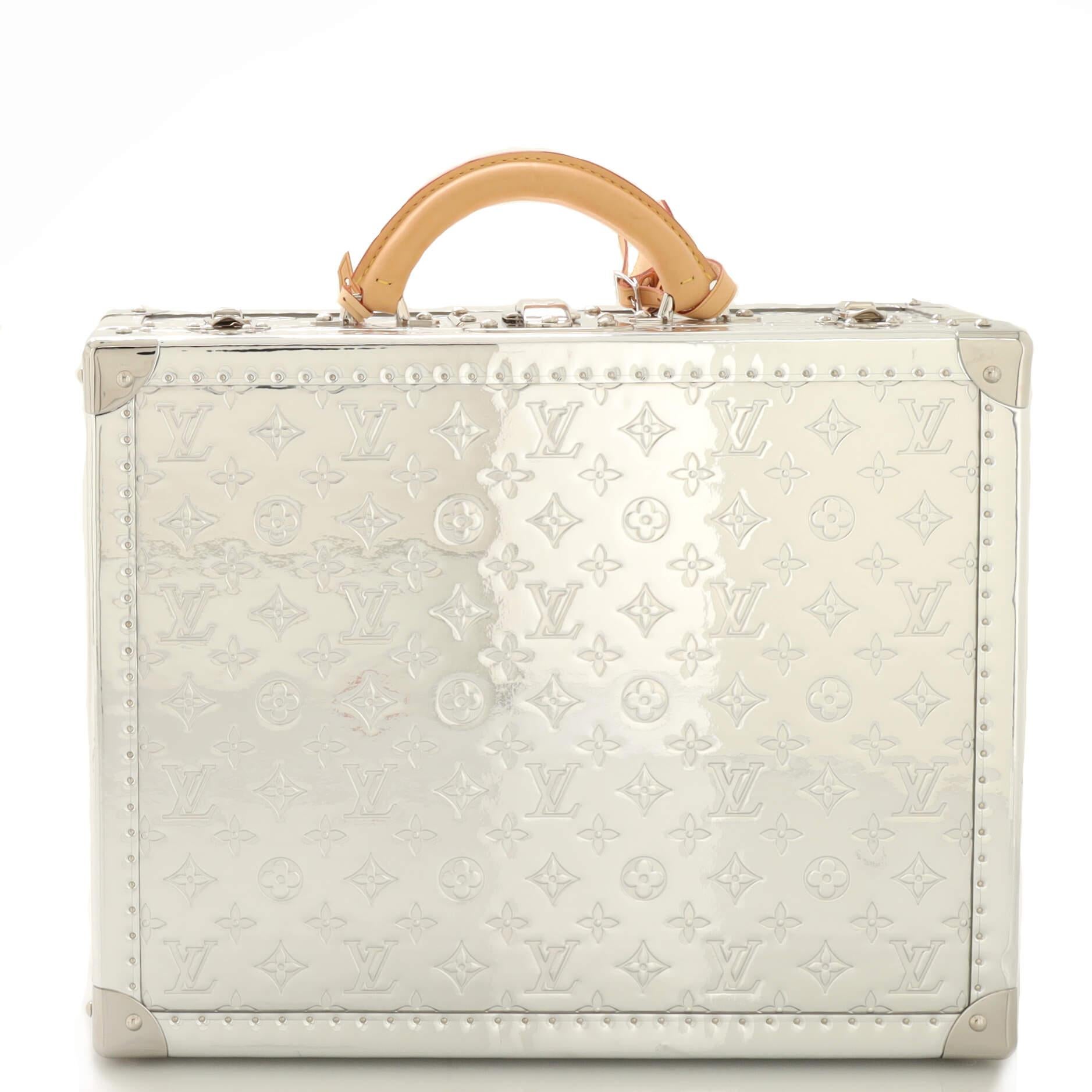 Women's or Men's Louis Vuitton Cotteville Monogram Mirror Coated Canvas 40