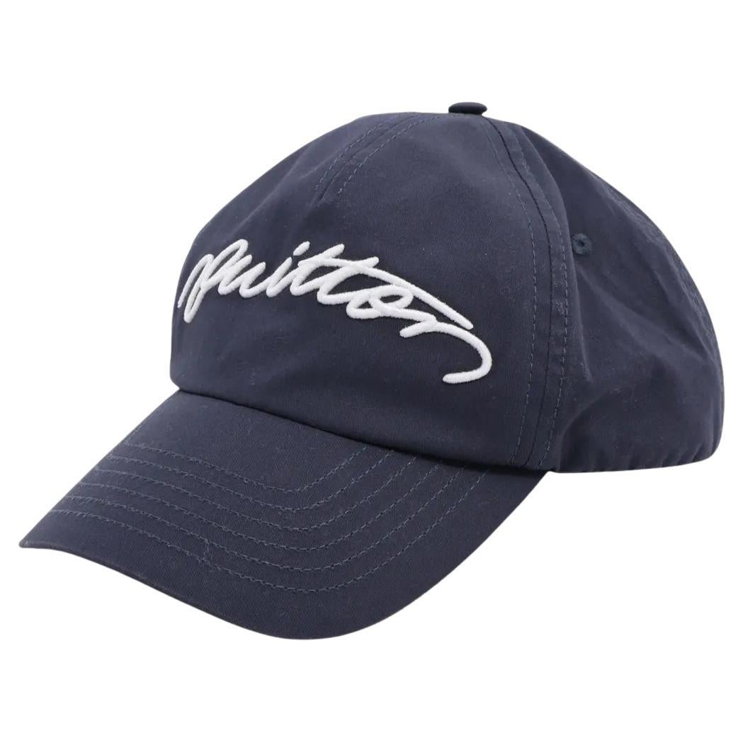 Louis Vuitton Cotton Hat Navy Blue en venta