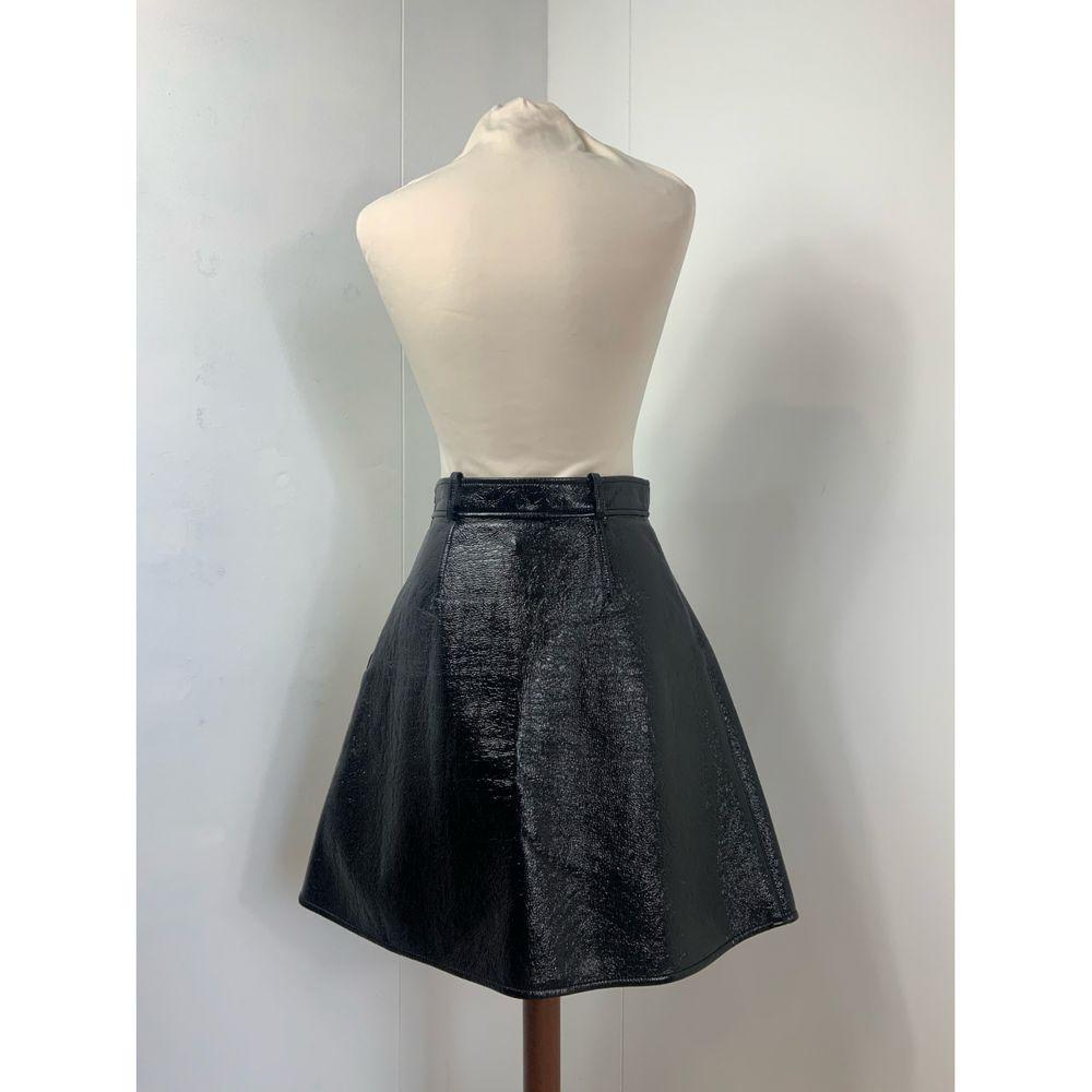 Louis Vuitton Cotton Skirt in Black For Sale 1