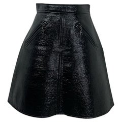 Louis Vuitton Cotton Skirt in Black