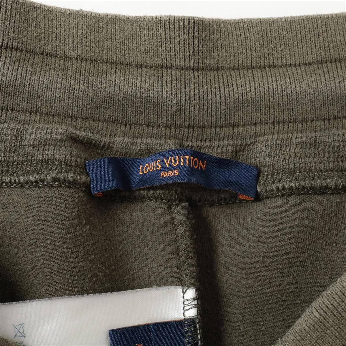 Louis Vuitton Cotton Sweatpants Khaki en vente 1