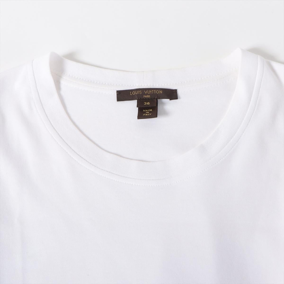 Louis Vuitton Cotton T-shirt White In Good Condition For Sale In Humacao, PR