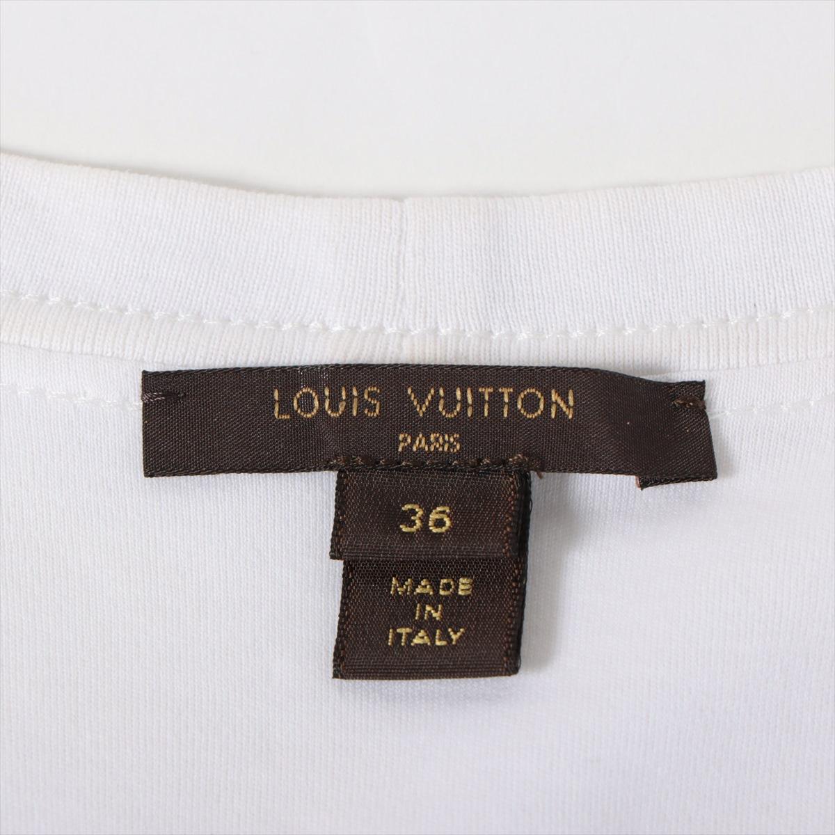 Louis Vuitton Cotton T-shirt White For Sale 1
