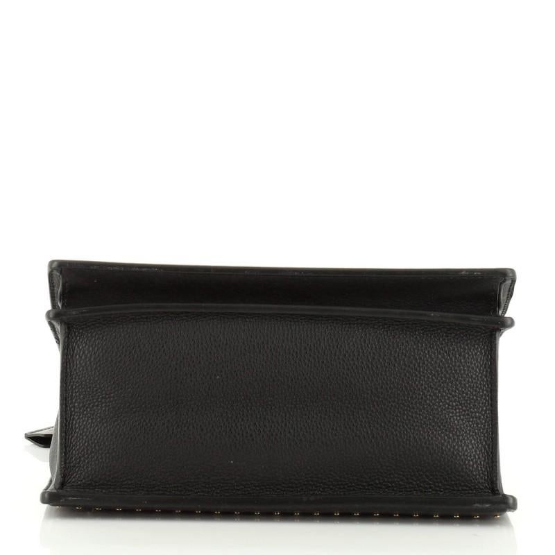 Louis Vuitton Cour Marly Handbag Leather with Studded Detail PM In Good Condition In NY, NY