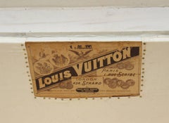 Louis Vuitton Courier Trunk in Black, circa 1880-1890
