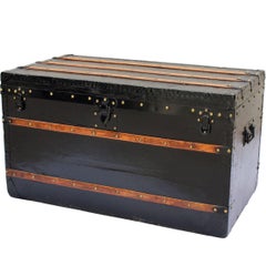 Louis Vuitton Courier Trunk in Black, circa 1880-1890