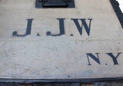 Louis Vuitton Courier Trunk with JJW Initials, circa 1880