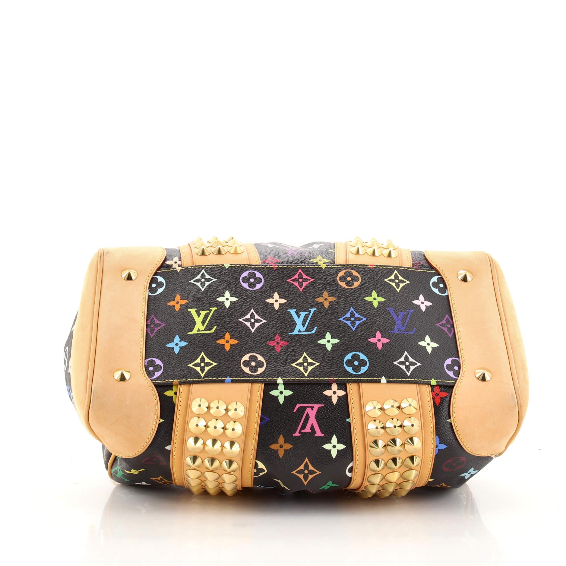 Louis Vuitton Courtney Bag Monogram Multicolor GM In Good Condition In NY, NY
