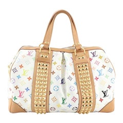 Louis Vuitton Courtney GM Multicolor White Crossbody - Certified Authentic