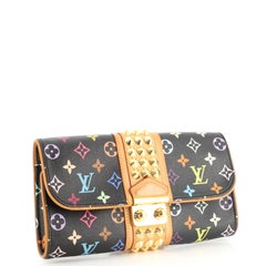 Louis Vuitton Courtney Clutch Monogram Multicolor
