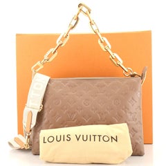 Louis Vuitton Coussin Bag Monogram Embossed Lambskin MM