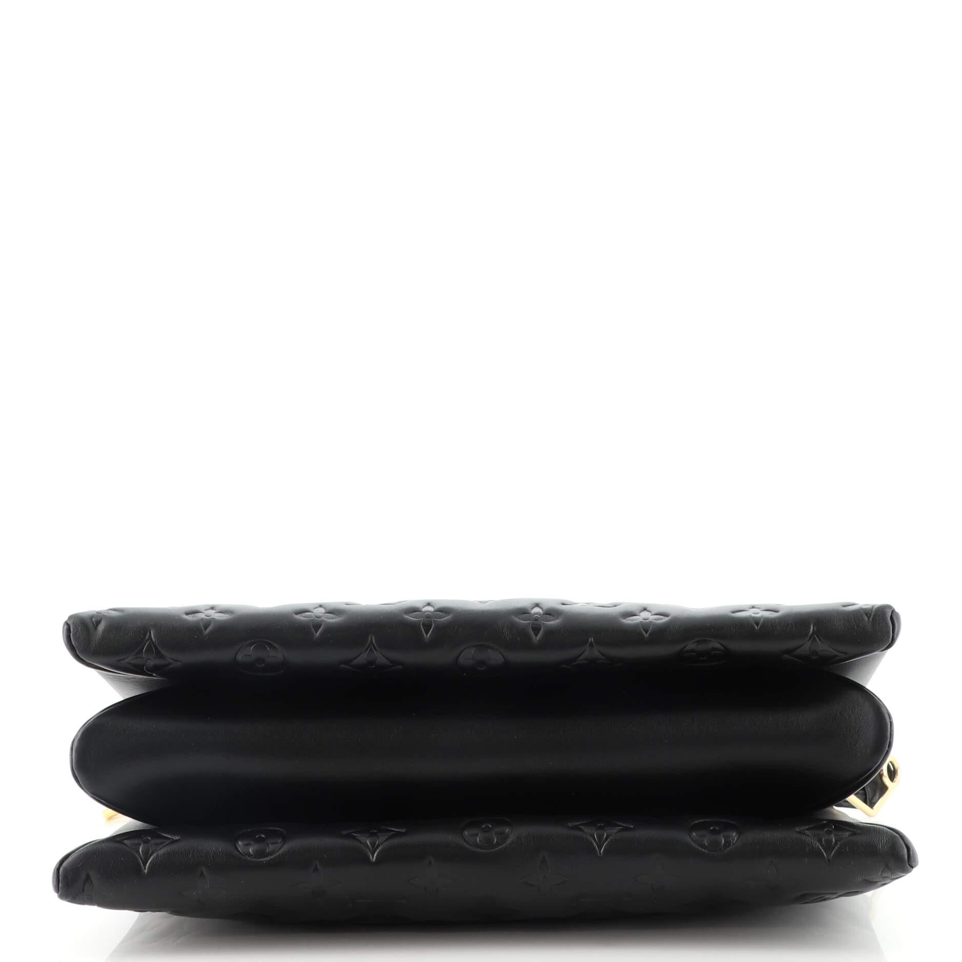 Louis Vuitton Coussin Bag Monogram Embossed Lambskin MM In Good Condition In NY, NY