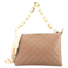 Louis Vuitton Lambskin Pink Gold Coussin BB H27 For Sale at 1stDibs