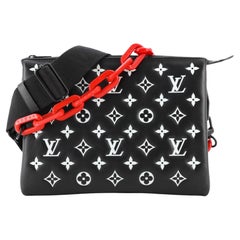 Louis Vuitton Coussin Bag Monogram Embossed Lambskin PM at 1stDibs