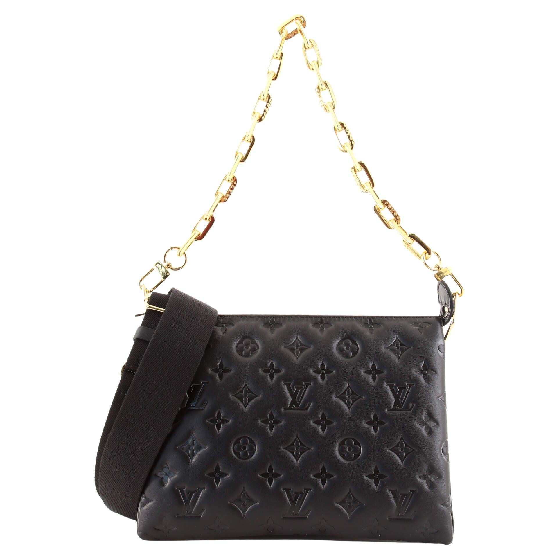 Louis Vuitton Coussin Bag Monogram Embossed Lambskin PM
