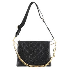 Louis Vuitton Black Puffy Monogram Lambskin Coussin PM Gold Hardware  Available For Immediate Sale At Sotheby's