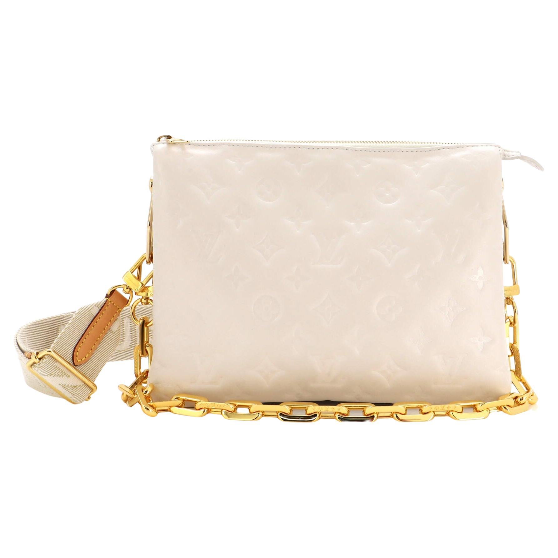 Louis Vuitton Coussin Bag Monogram Embossed Lambskin PM at 1stDibs