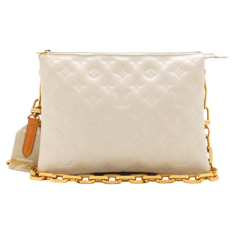 Louis Vuitton Lambskin Embossed Monogram Fall In Love Sac Coeur Light Pink  - A World Of Goods For You, LLC
