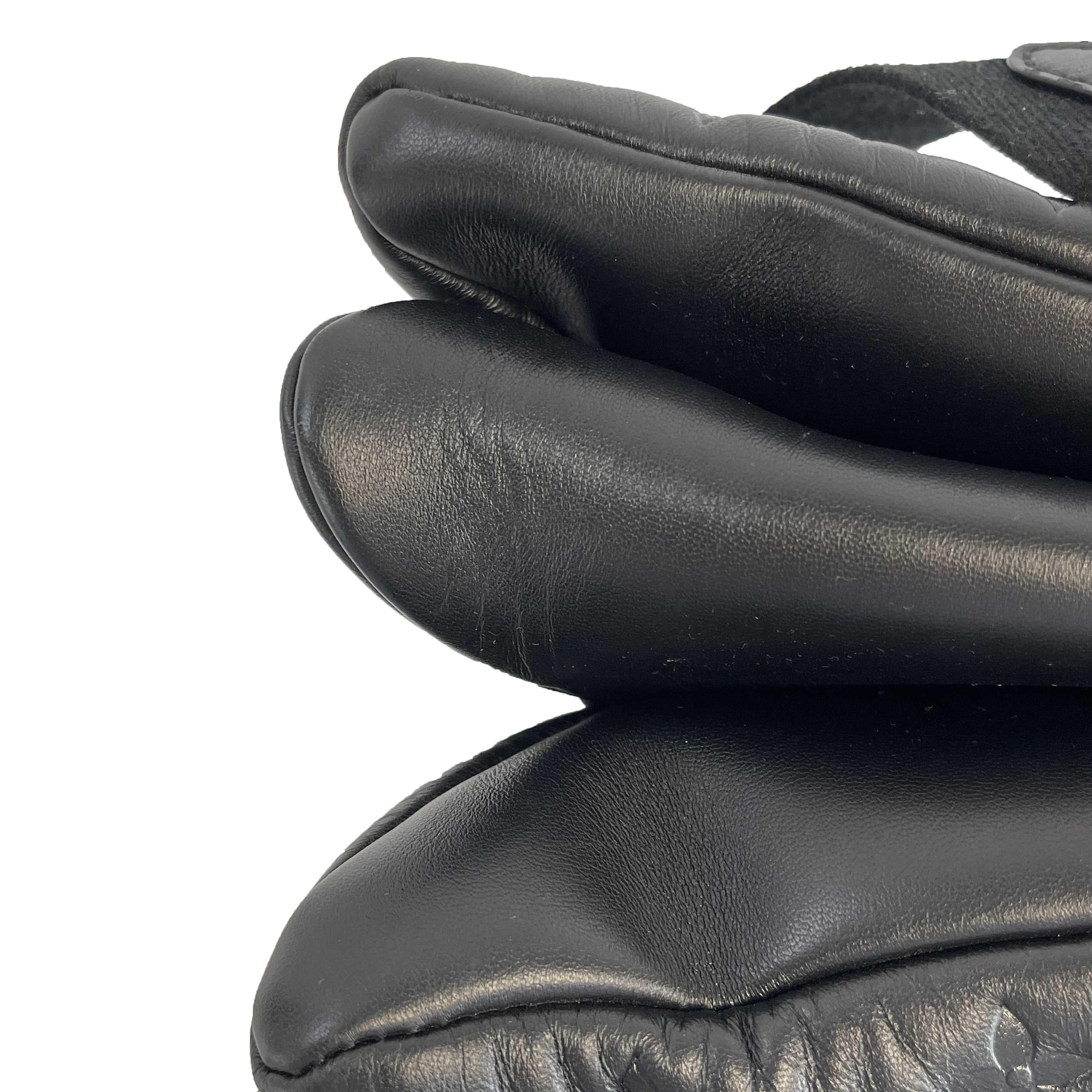 	Louis Vuitton - Coussin MM - Black Leather Shoulder Bag w/ 2 Straps FULL KIT 1