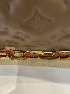 Louis Vuitton Coussin MM Taupe Handbag New
