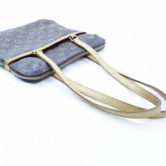 Louis Vuitton Coussin Monogram Gm 867006 Brown Coated Canvas Shoulder Bag