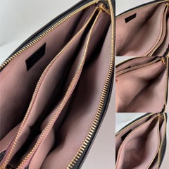 Louis Vuitton Coussin PM Black Lambskin Leather Shoulder Crossbody Bag