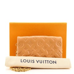 Louis Vuitton Coussin Pochette Monogram Embossed Lambskin