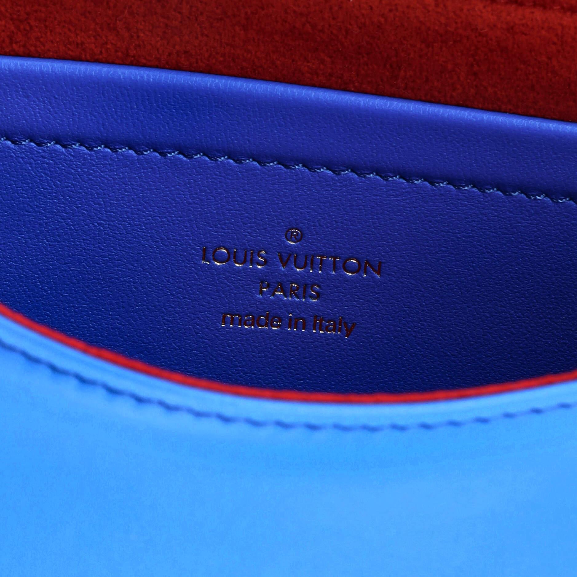 Louis Vuitton Coussin Pochette Monogram Embossed Lambskin For Sale 3
