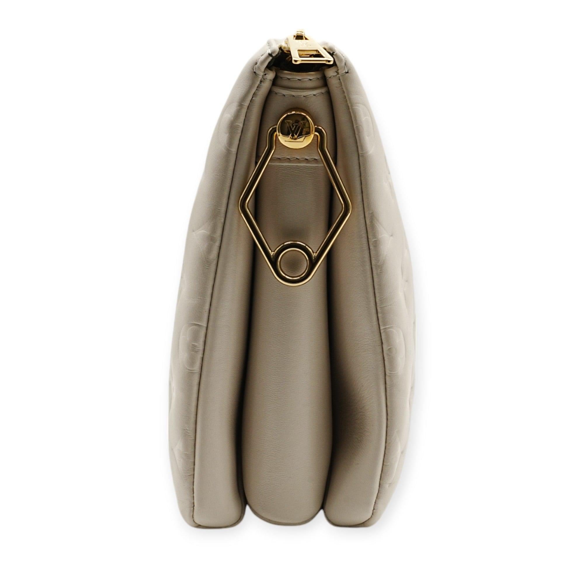 Louis Vuitton Coussin Weiße Umhängetasche - 20er Jahre (Braun)