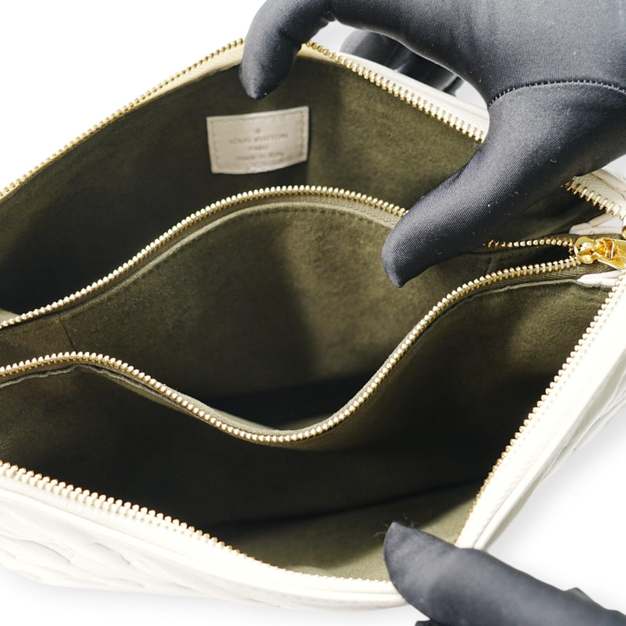 Louis Vuitton Coussin Weiße Umhängetasche - 20er Jahre Damen