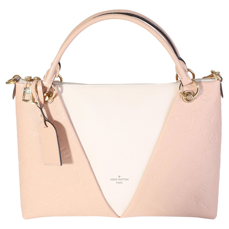 pink and cream louis vuittons handbags