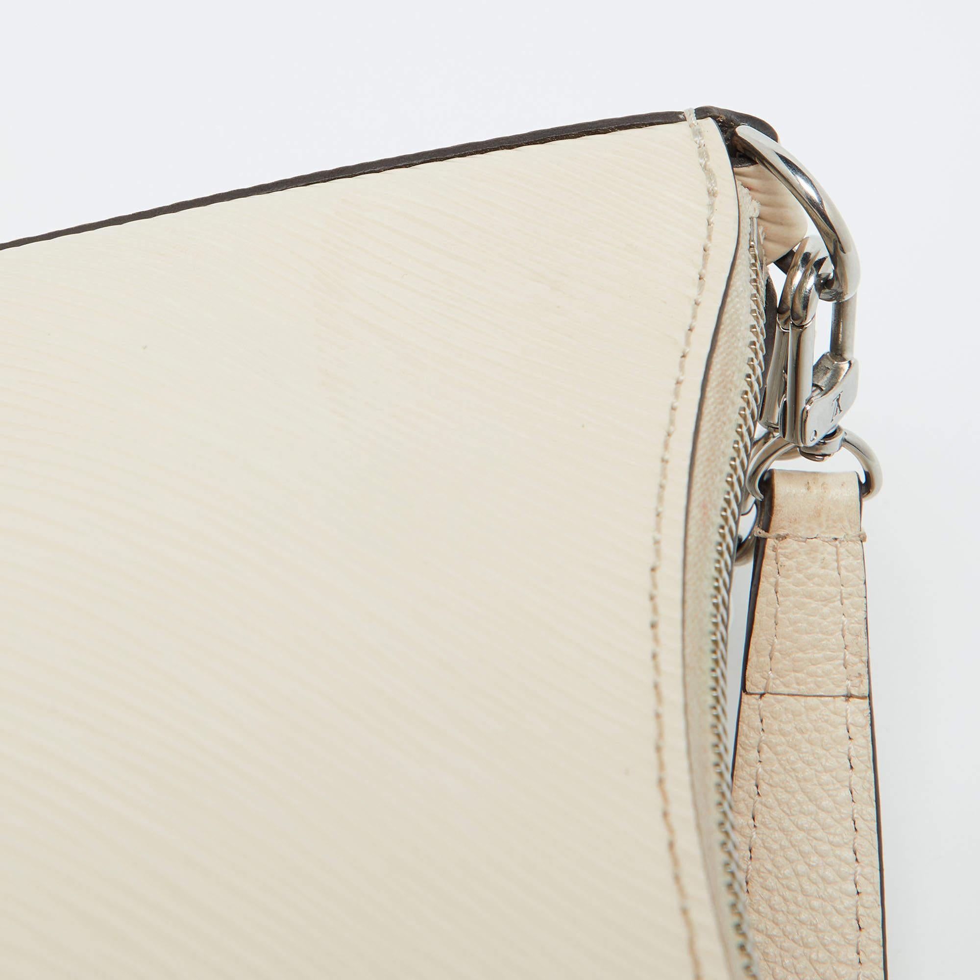 Louis Vuitton Cream EPI Leather Marelle Bag 1