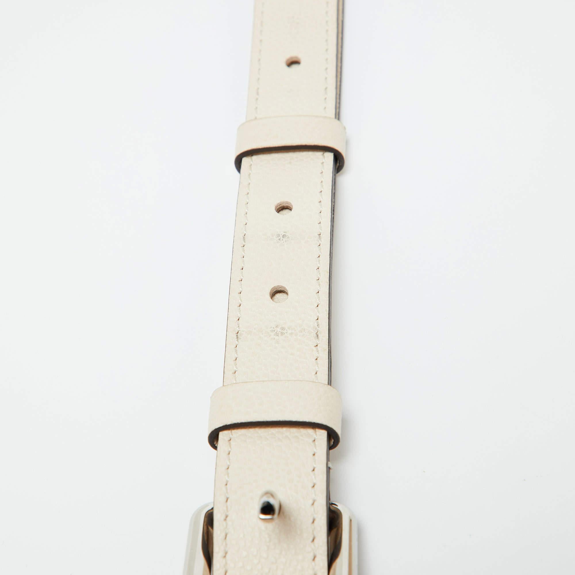 Louis Vuitton Cream EPI Leather Marelle Bag 3