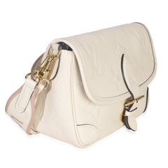 Louis Vuitton Cream Giant Monogram Empreinte Diane Bag
