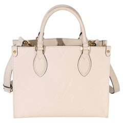 Louis Vuitton Crema Monogram Empreinte Gigante Onthego BB