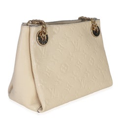 Louis Vuitton Cream Monogram Empreinte Surene BB