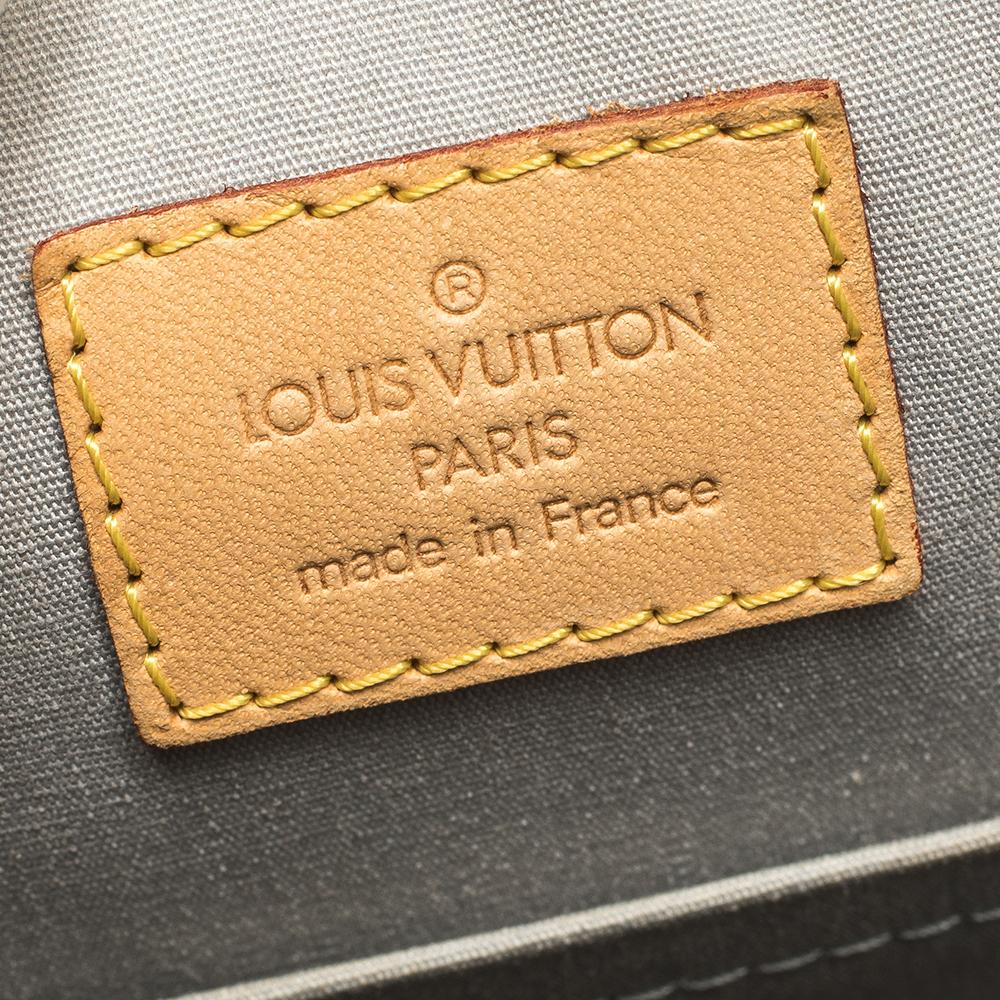 Louis Vuitton Cream Monogram Vernis Summit Drive Bag 4