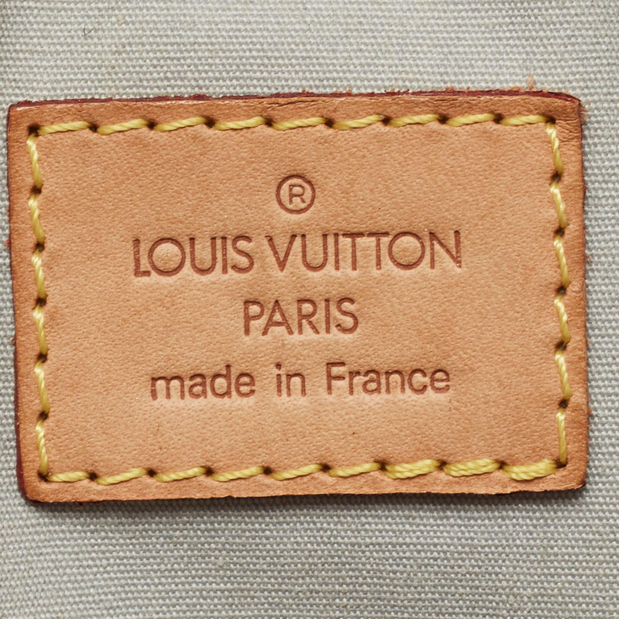 Louis Vuitton Cream Monogram Vernis Summit Drive Bag 3